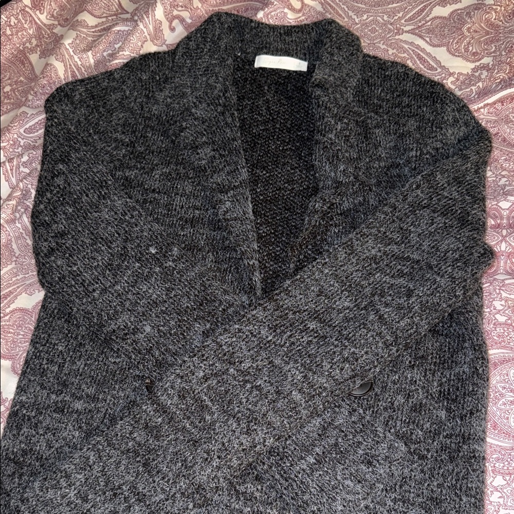Charcoal Women's Cardigan​ - Picture 3 of 6